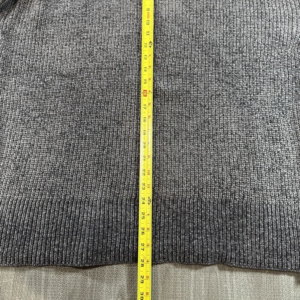 Matty M 2 Women's Chenille Crew Neck Sweater Wide Sleeves, XXL, Gray - Picture 8 of 8